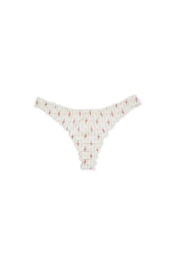 Cotton Thong with Patterns;${refinementColor}