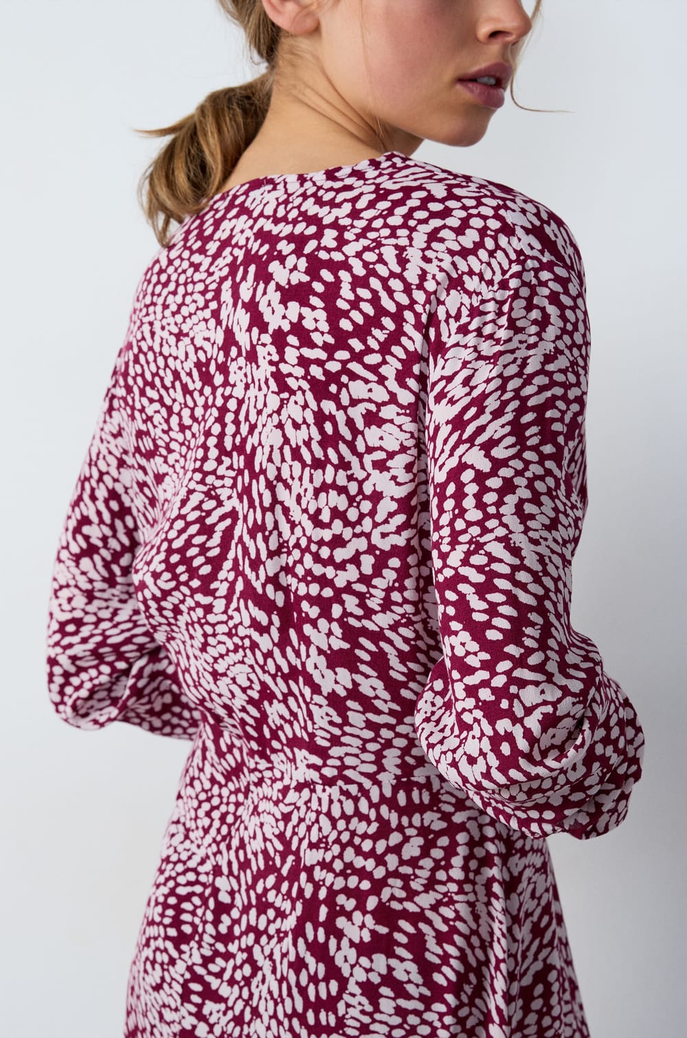 Long Printed Dress;${refinementColor}