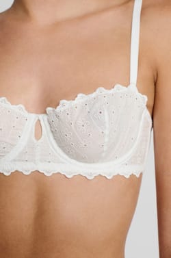 Bra N.9 - Balconette with Embroidery;${refinementColor}