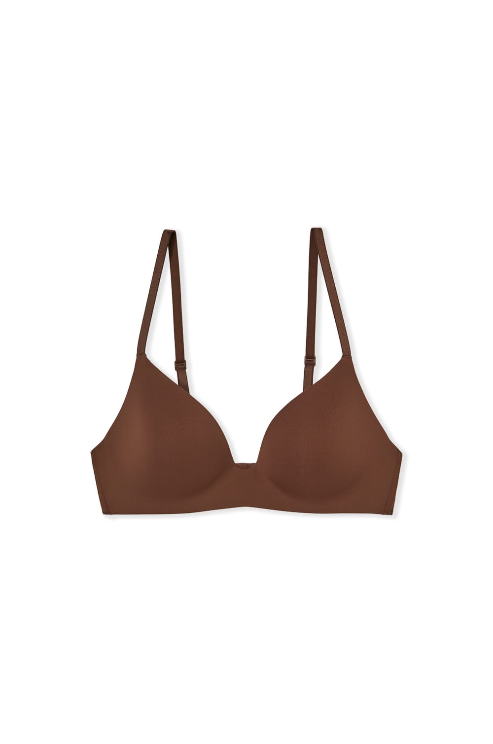 Soutien-gorge triangle sans armature en microfibre;${refinementColor}