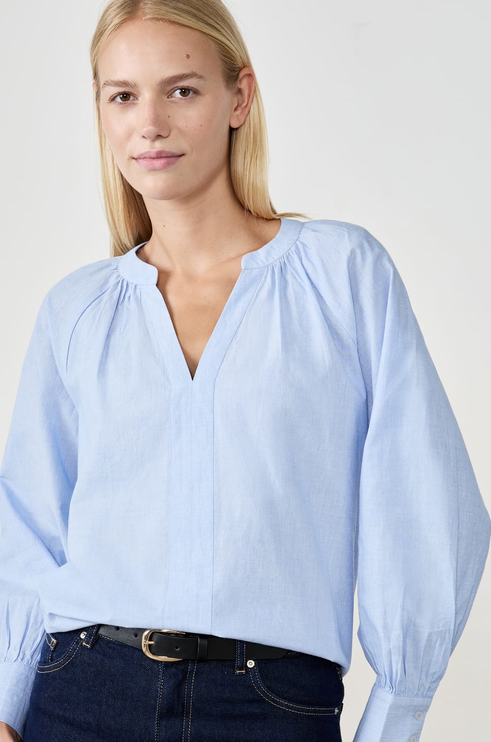 Blouse manches longues;${refinementColor}