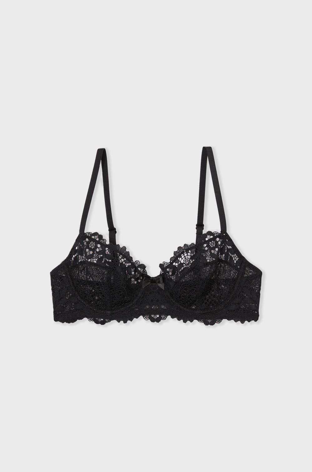 Lace Balconette Bra;${refinementColor}