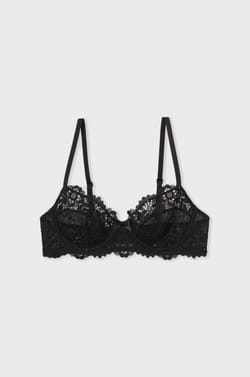 Lace Balconette Bra;${refinementColor}