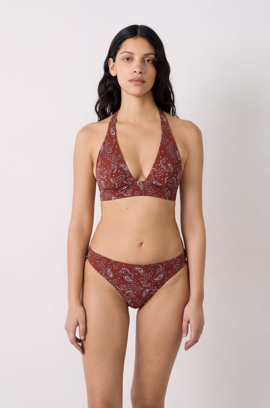 Printed Bikini Bottom Brief;${refinementColor}