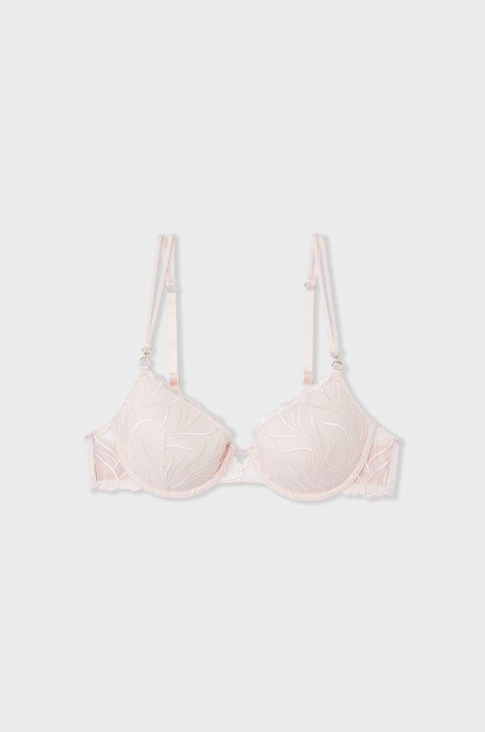 Soutien-gorge N.4 - Le coques fines en broderie florale;${refinementColor}