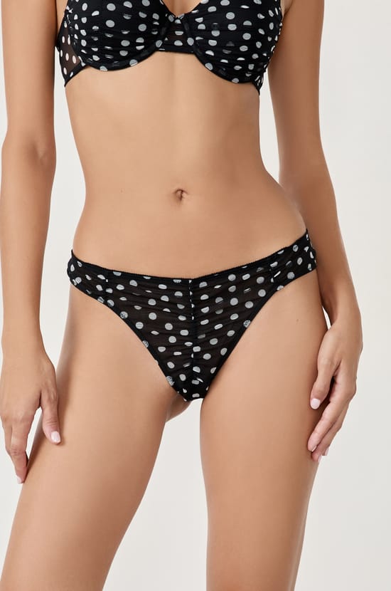Polka Dot Tanga;${refinementColor}