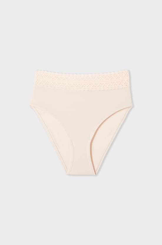 Culotte midi de maternit&eacute; d&eacute;tails dentelle;${refinementColor}
