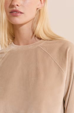 Sweatshirt de pyjama c&ocirc;tel&eacute;;${refinementColor}