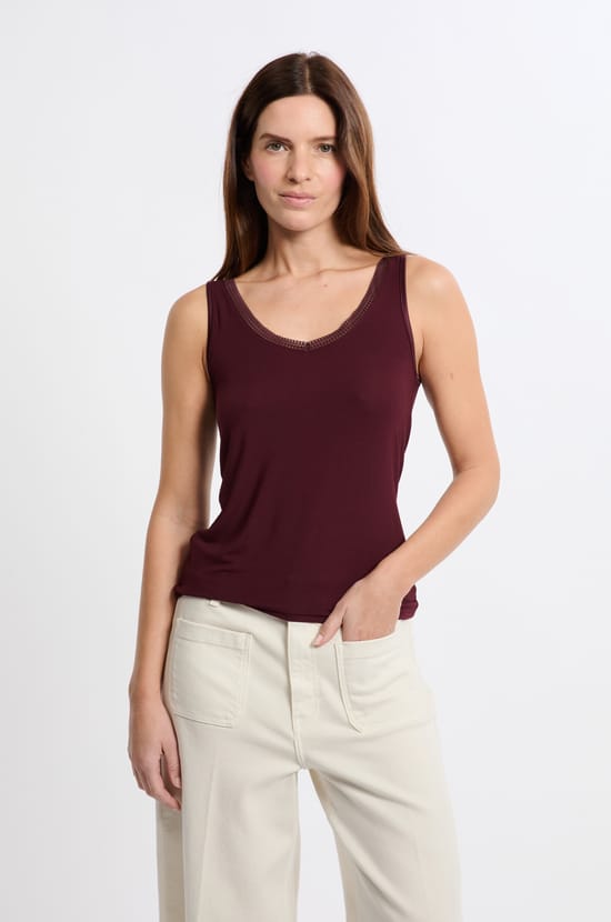 Débardeur maille thermique;${refinementColor}