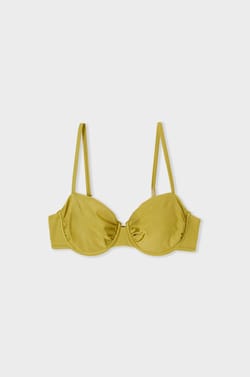 Haut de maillot de bain satin&eacute; ;${refinementColor}