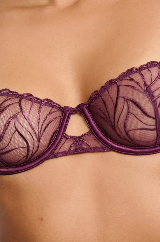 Soutien-gorge N.9 - Balconnet en broderie florale;${refinementColor}