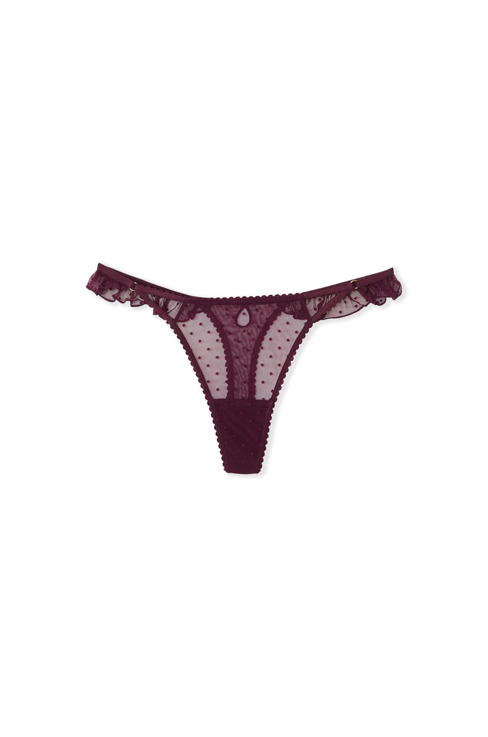 Thong in Tulle;${refinementColor}