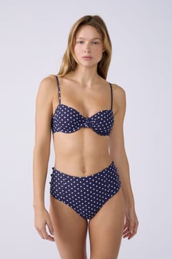 High-waisted bikini bottom Marcia Wear x Etam;${refinementColor}