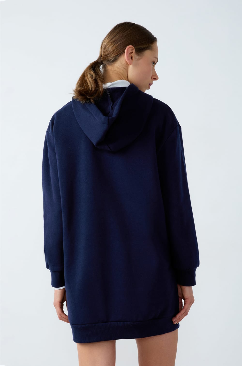 Snoopy Peanuts&copy; Cotton Hooded Pyjama Sweatshirt;${refinementColor}