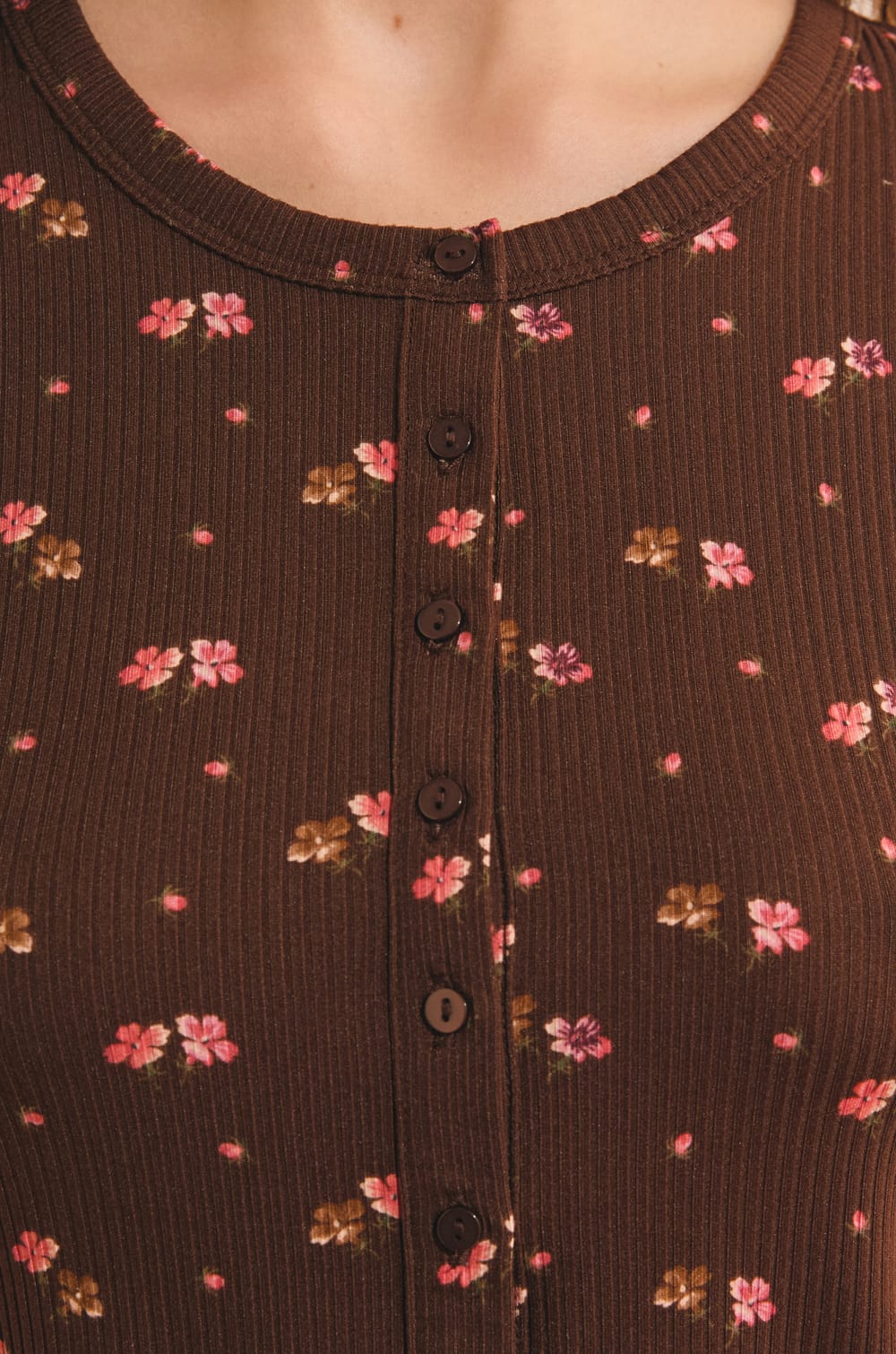 T-shirt manches longues &agrave; motifs;${refinementColor}