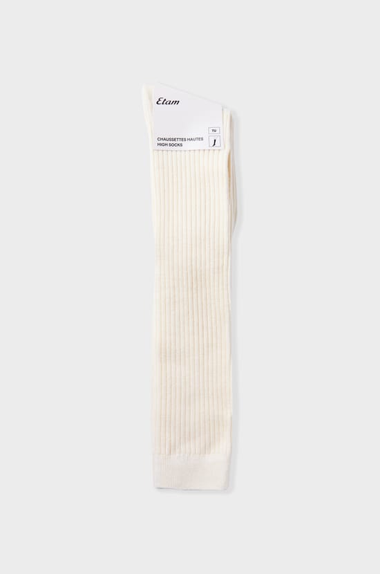 Chaussettes effet côtelé;${refinementColor}