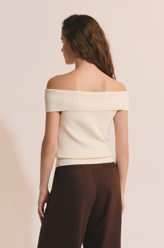 Top &agrave; col bateau;${refinementColor}