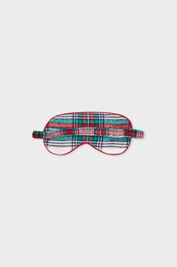 Cotton patterned sleep mask;${refinementColor}