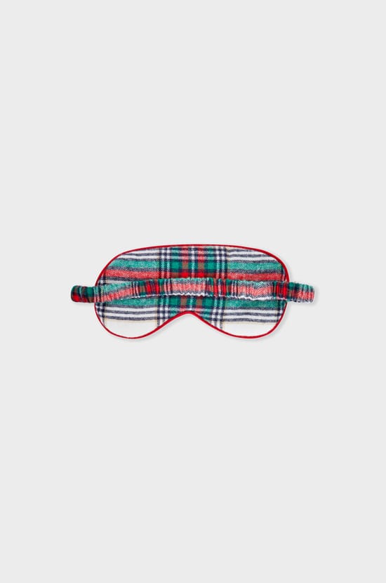 Cotton patterned sleep mask;${refinementColor}