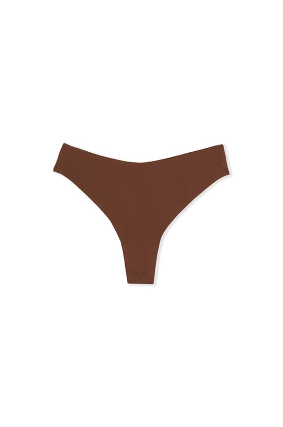 Tanga high leg en microfibre;${refinementColor}