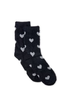 Chaussettes &agrave; motifs coeurs;${refinementColor}