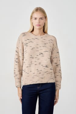 Round Neck Sweater;${refinementColor}