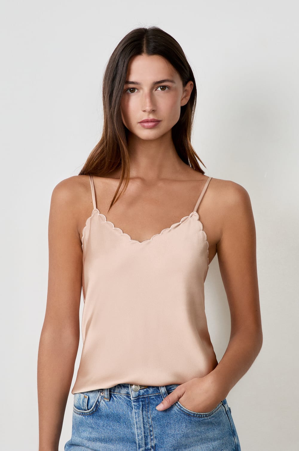 Caraco satiné;${refinementColor}