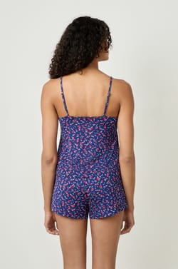 Floral Print Camisole;${refinementColor}