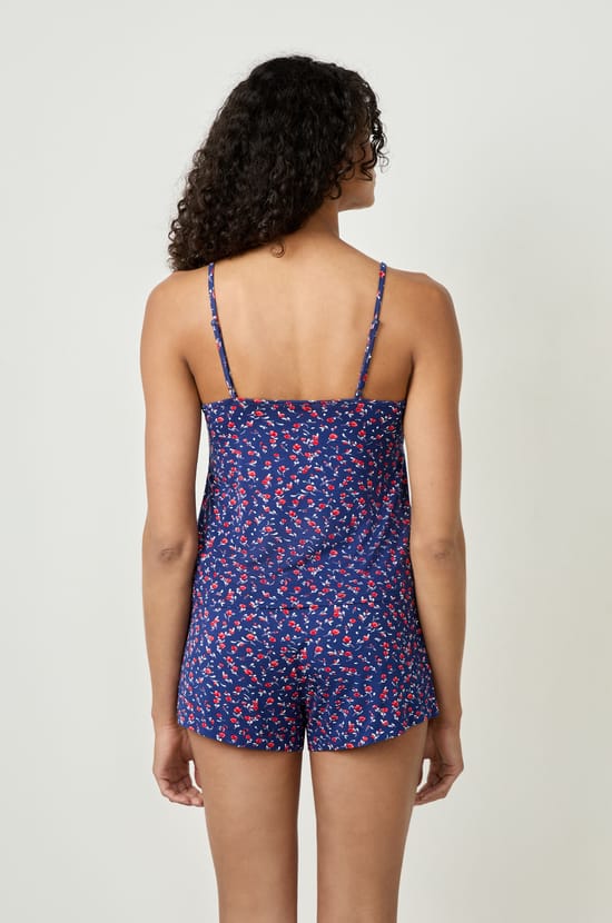 Floral Print Camisole;${refinementColor}