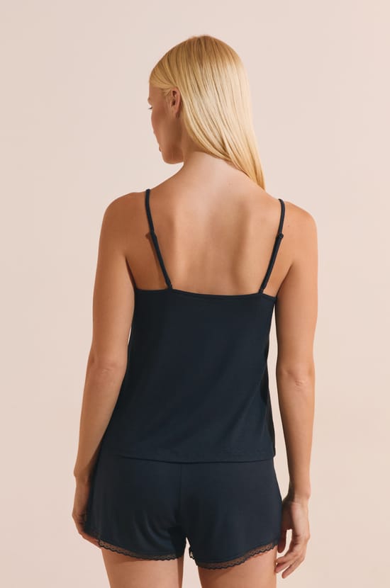 Caraco de pyjama &agrave; motifs;${refinementColor}