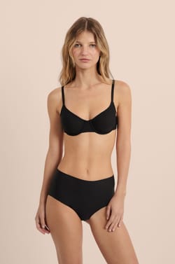 Culotte midi en microfibre;${refinementColor}