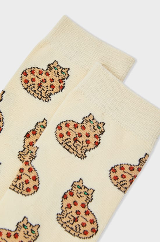 Chaussettes à motifs chats Coucou Suzette;${refinementColor}