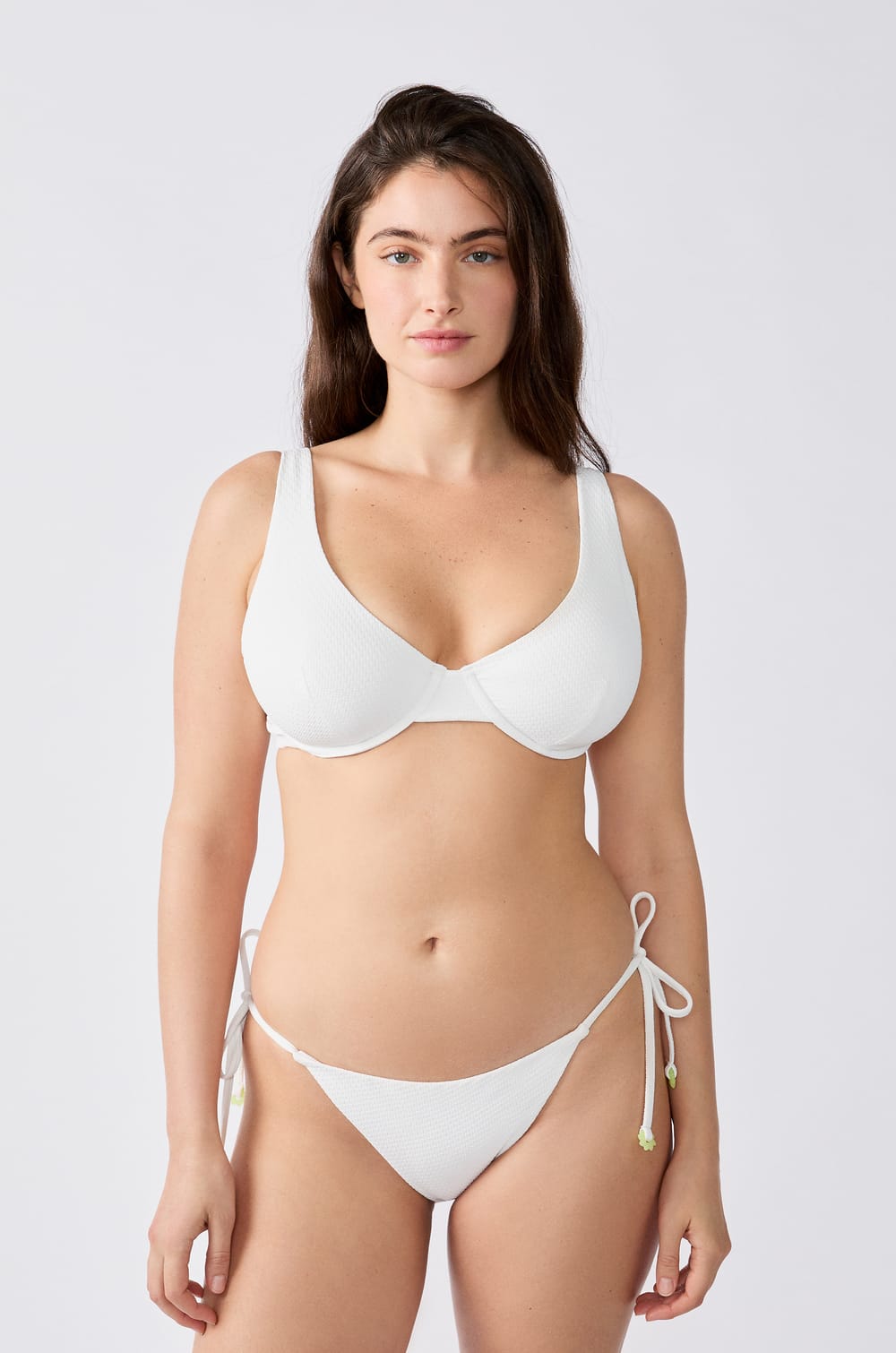 Underwired Triangle Bikini Top;${refinementColor}