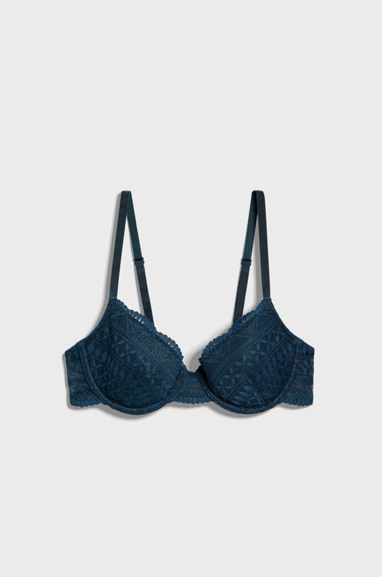Bra No. 4 - Lightly Lined Demi Bra;${refinementColor}