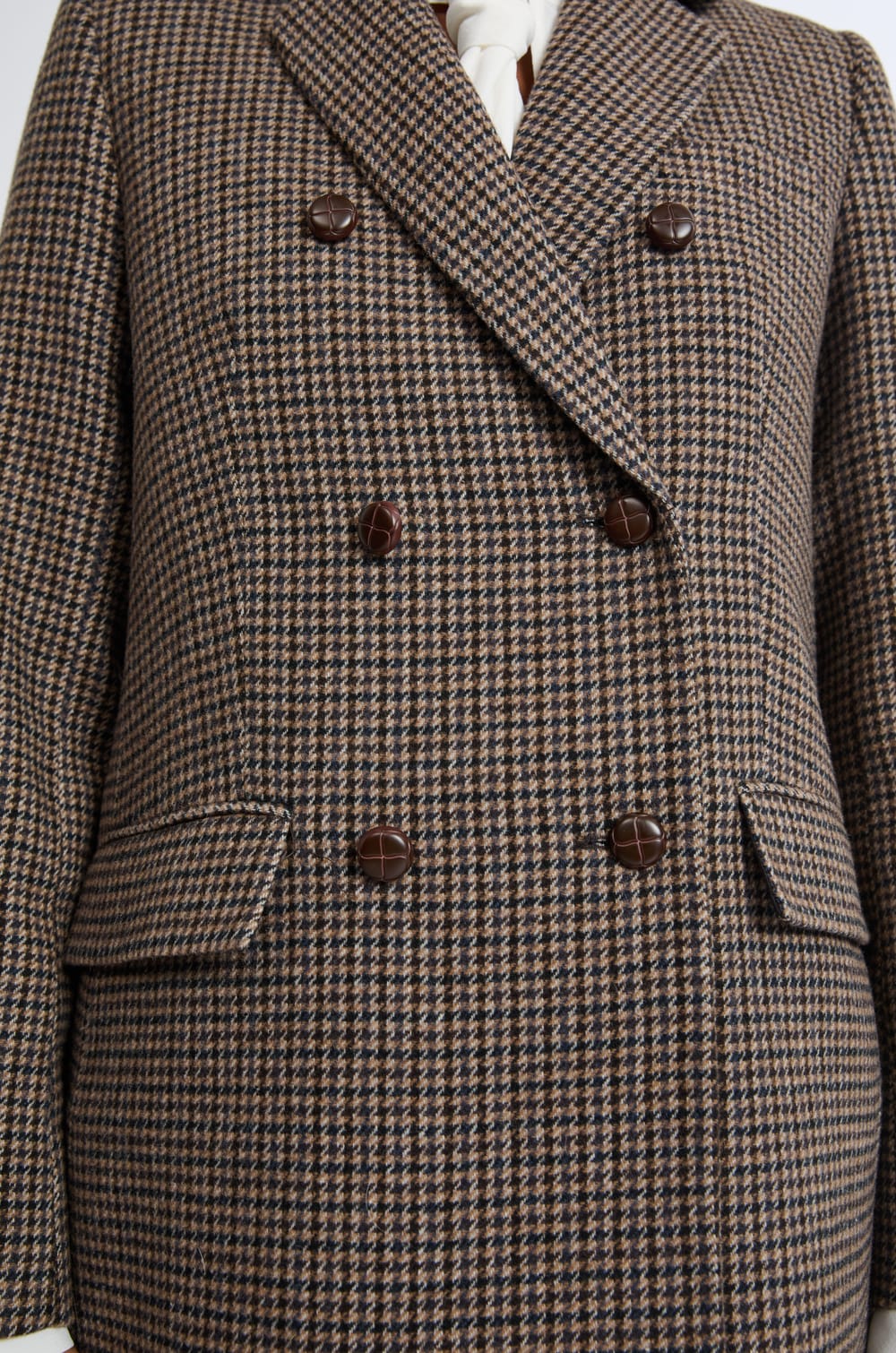 Veste blazer à carreaux;${refinementColor}