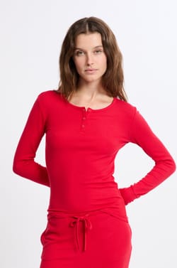 T-shirt de pyjama manches longues;${refinementColor}