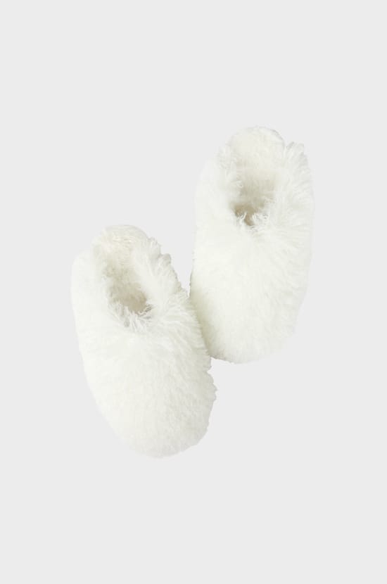 Zapatillas destalonadas con pelo;${refinementColor}