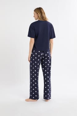 2-teiliges Pyjama-Set mit Pudel-Motiven;${refinementColor}