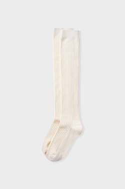 Chaussettes effet côtelé;${refinementColor}