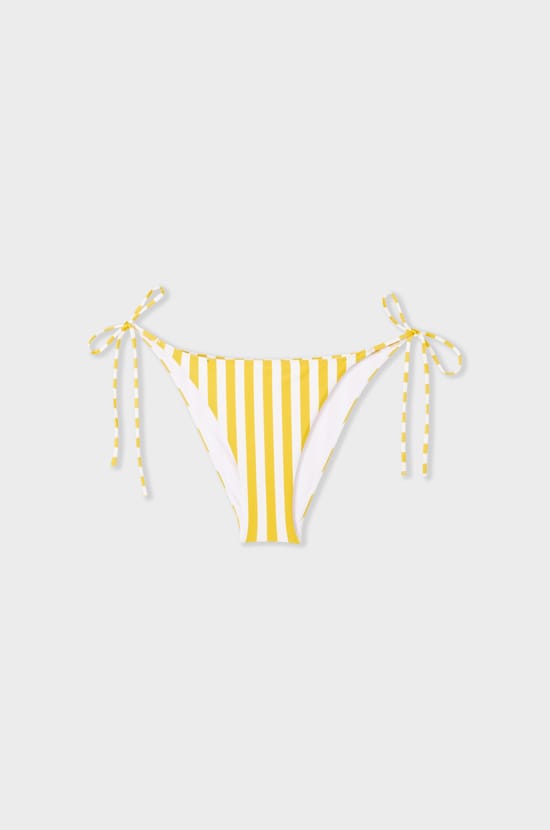 Gestreifter Bikini-Slip;${refinementColor}
