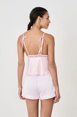 Satin Pyjama Top;${refinementColor}