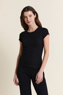 Pyjama t-shirt korte mouwen met katoen;${refinementColor}