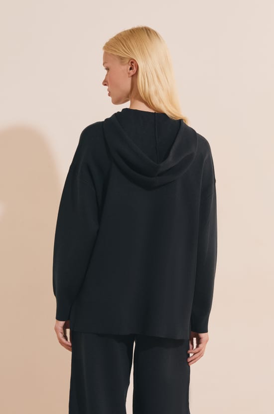 Sweatshirt &agrave; capuche;${refinementColor}