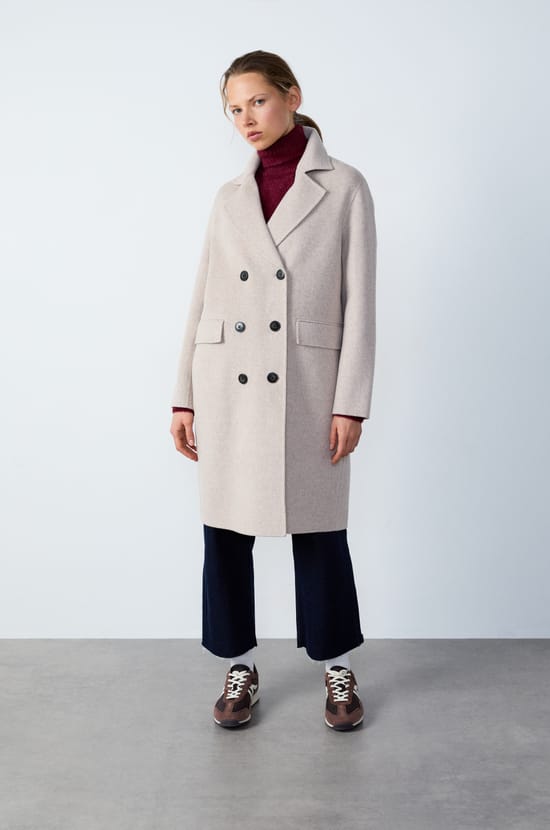 Manteau long avec laine;${refinementColor}
