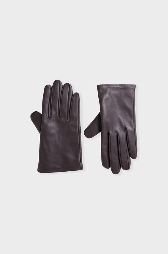 Faux Leather Effect Gloves;${refinementColor}