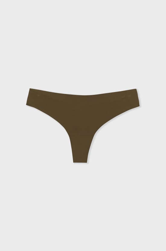 Microfibre Thong;${refinementColor}