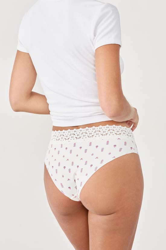 Hipster V-shape en microfibre;${refinementColor}