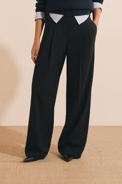 Pantalon coupe droite;${refinementColor}