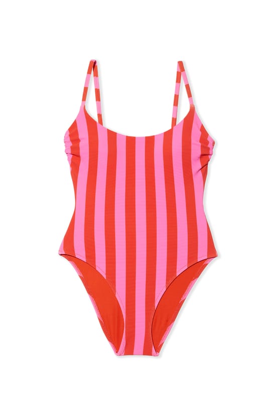 Maillot de bain 1 pi&egrave;ce ray&eacute;;${refinementColor}