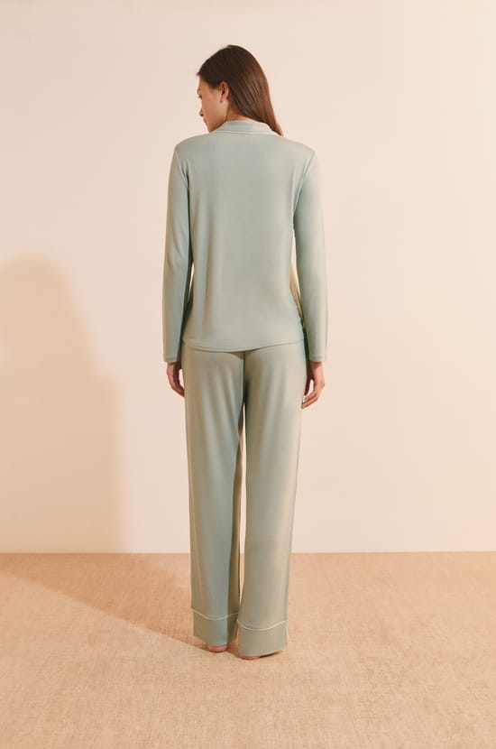 2-delige pyjamaset met lange mouwen;${refinementColor}